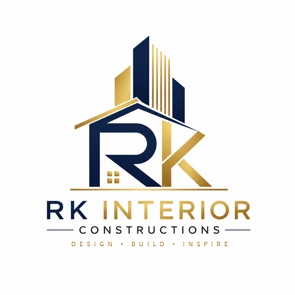 RK Interior Construction Logo